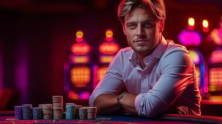 Tampilan meja Hot Pot langsung indoplay77 dengan zona taruhan dan siaran dealer