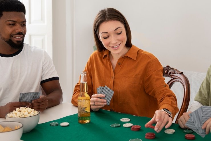 Meja sakong langsung indoplay77 dengan dealer profesional dan tampilan multi-kamera